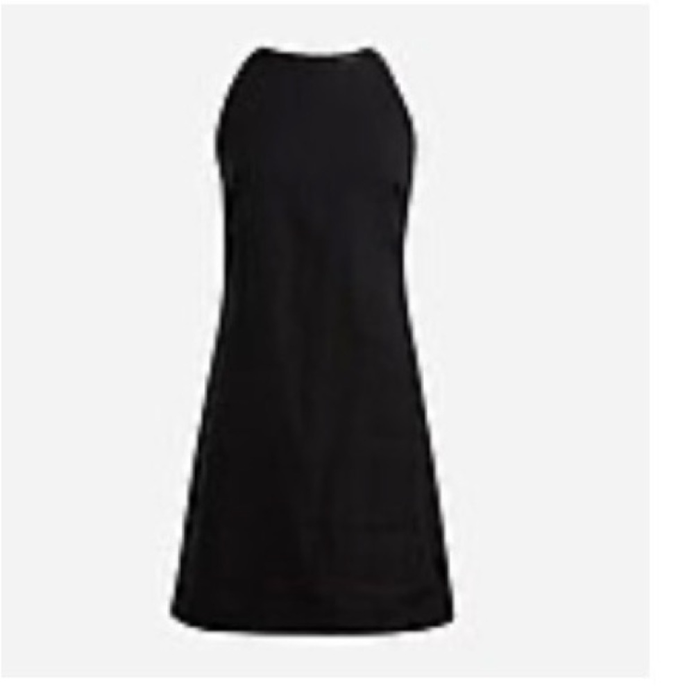 JCrew Elegant Black Sleeveless Dress